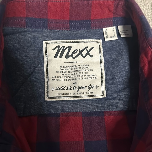 Men’s Mexx Plaid Dress Shirt - Picture 4 of 4